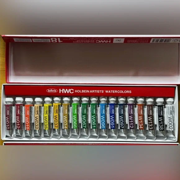 Holbein Watercolors Set of 18 - Picture 4 of 4